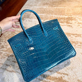  Timeless tote bag carried on shoulder