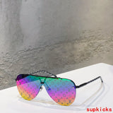 Angled view of Louis Vuitton unisex sunglasses