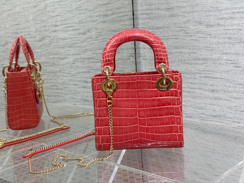 Back view of statement sleek women's handbag – women's luxury handbag