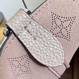 Side profile of refined premium women's handbag – women's statement bag