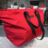Sleek Faux Leather Handbag - Chic Everyday Appeal | Women's Luxury Handbag #163 - back view (image 4) of designer-inspired handbag