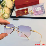 Lifestyle view of Cartier unisex sunglasses