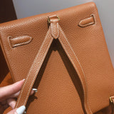 Close-up detail of streamlined bag design