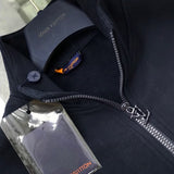 Full styled look of Louis Vuitton luxury clothing with streetwear-inspired cut