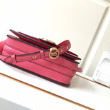 Back view of modern statement women's handbag – women's statement bag