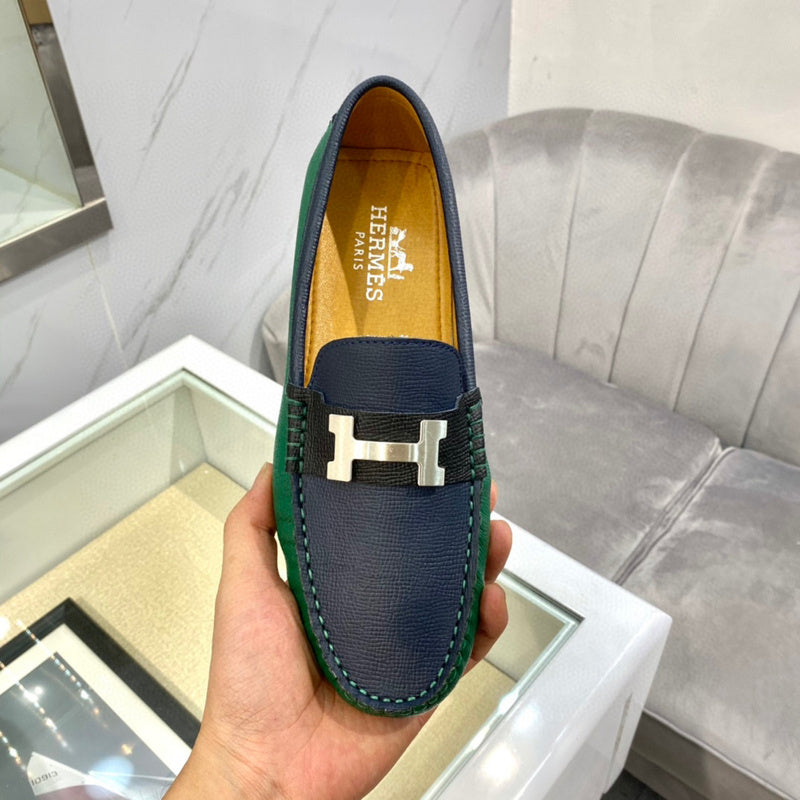 Hermes shoes Style 089 - front view, timeless elegant design