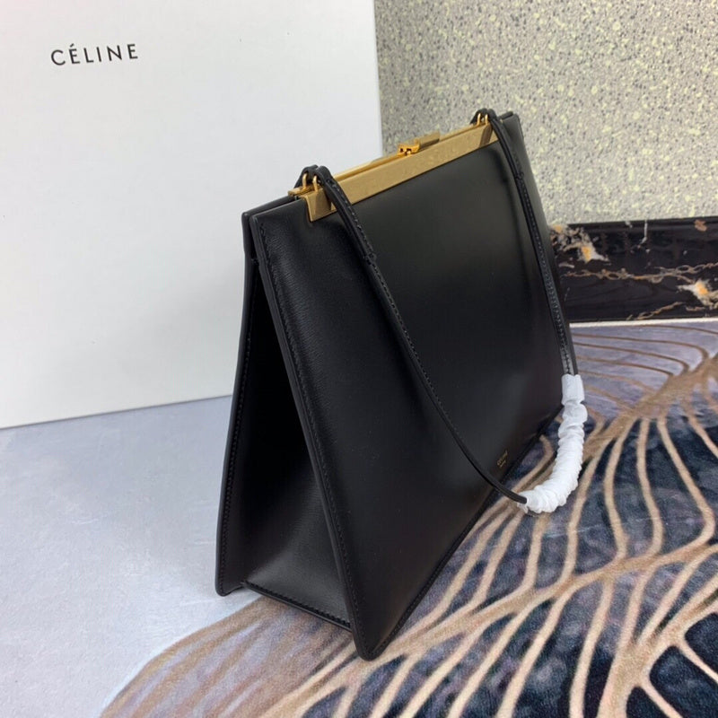 Interior view of sleek elevated women's handbag – women's statement bag