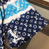 Back view of Louis Vuitton cotton t-shirt with streetwear-inspired cut
