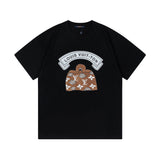 Front view of Louis Vuitton cotton t-shirt with relaxed-fit cut