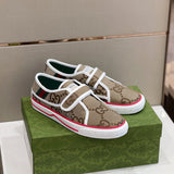 Gucci neutral cream luxury sneakers view 8 sleek tonal finish