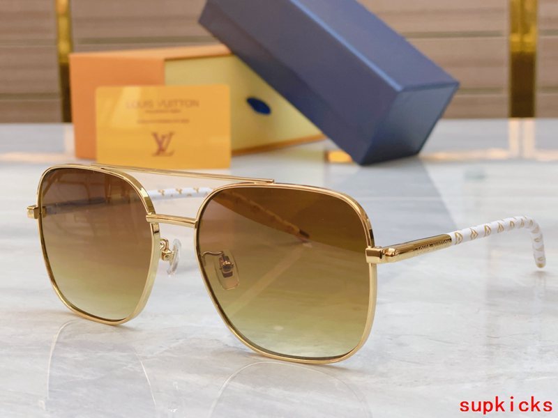 Full view of Louis Vuitton unisex sunglasses
