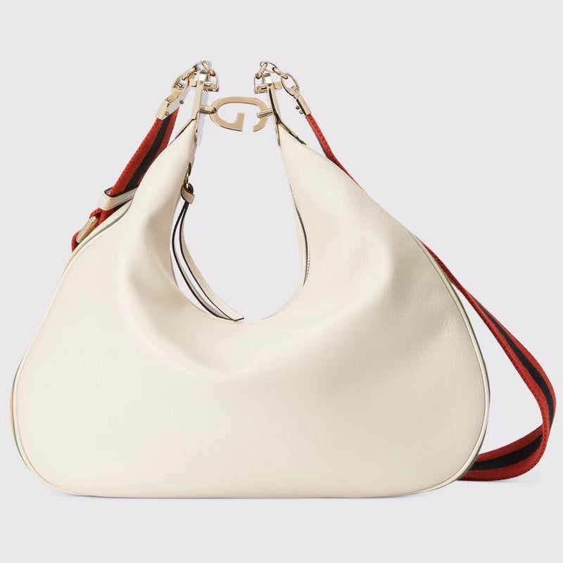 Top view of elevated signature women's handbag – women's designer-style accessory