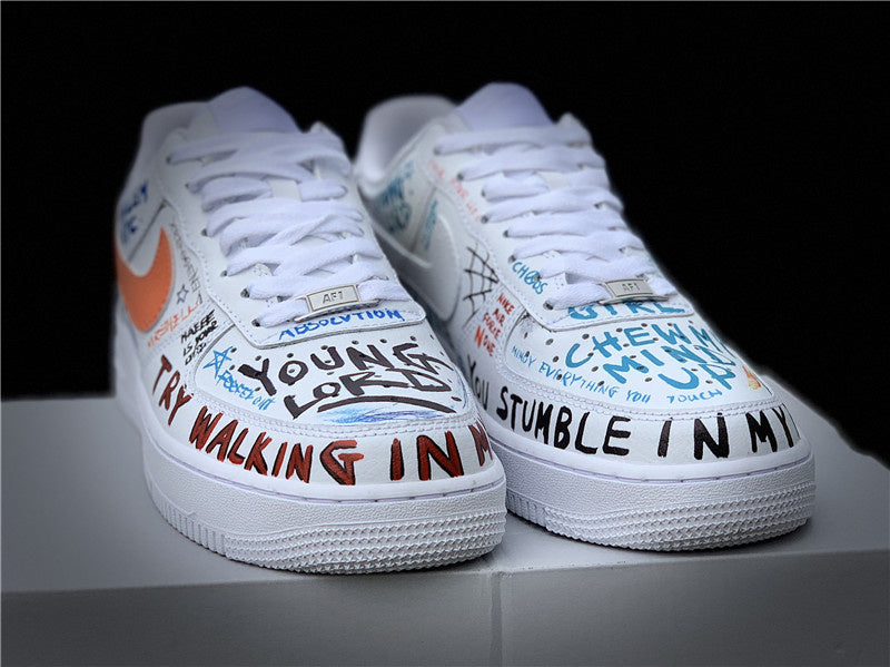 Nike Men's & Women's Designer Street Sneakers — Style 014 side view