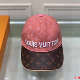 Close-up detail view of Louis Vuitton unisex cap