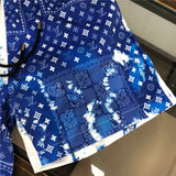 Back view of Louis Vuitton cotton t-shirt with streetwear-inspired cut