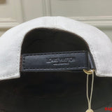 Close-up detail view of Louis Vuitton unisex cap