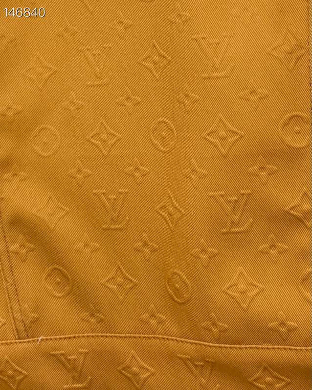 Full styled look of Louis Vuitton luxury clothing with tailored silhouette