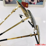 Side view of Cartier unisex sunglasses