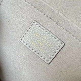 Front view of signature polished women's handbag – women's everyday handbag