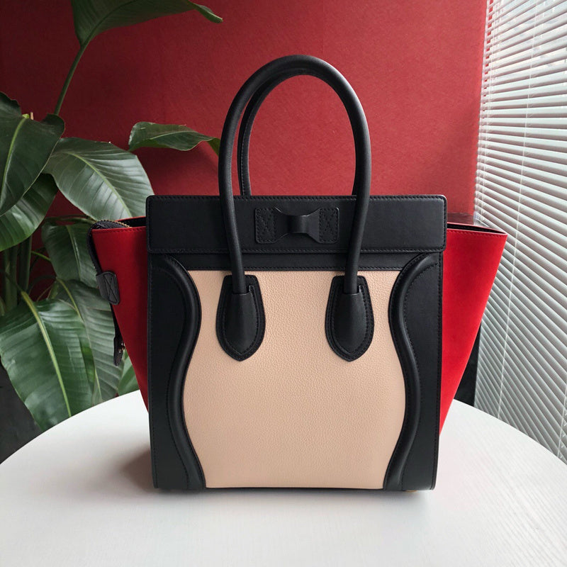 Close-up detail of modern structured women's handbag – women's luxury accessory