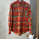 Burberry luxury designer clothing detail shot