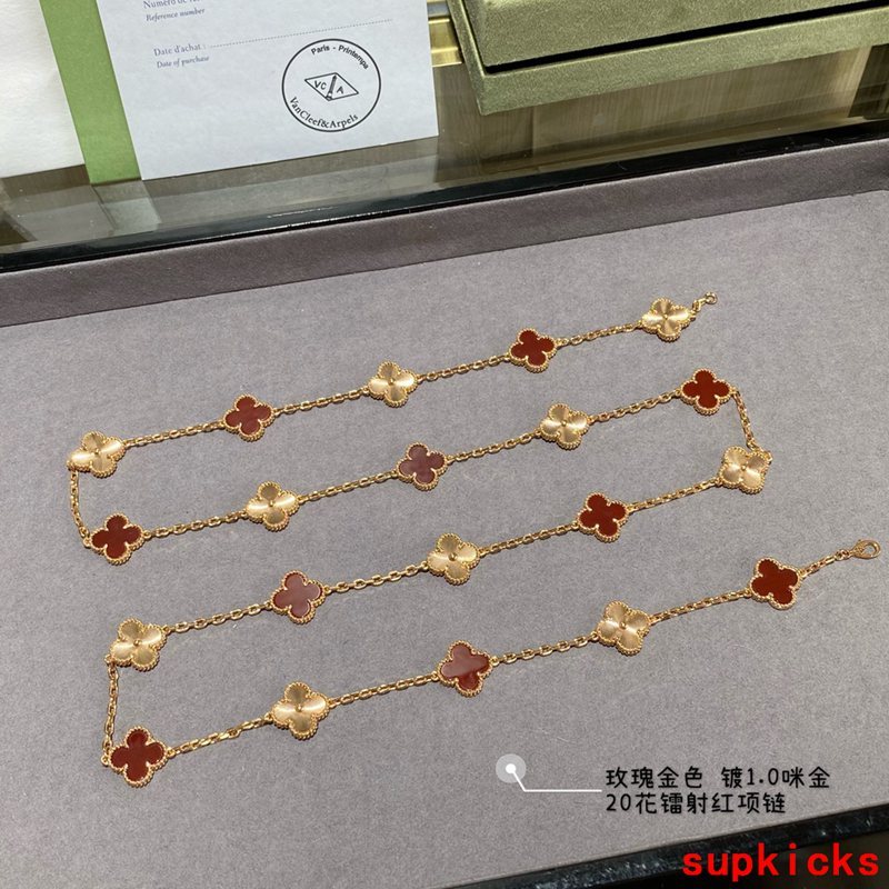 Lifestyle view of Van Cleef & Arpels unisex jewelry piece
