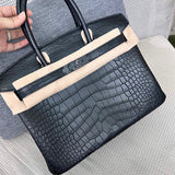  everyday structured bag detail view showing craftsmanship