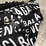 Bold Faux Leather Handbag - Statement Silhouette | Women's Premium Handbag #254 - styled full view (image 7) of designer-inspired handbag