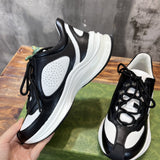 Gucci neutral cream luxury sneakers view 6 sleek tonal finish