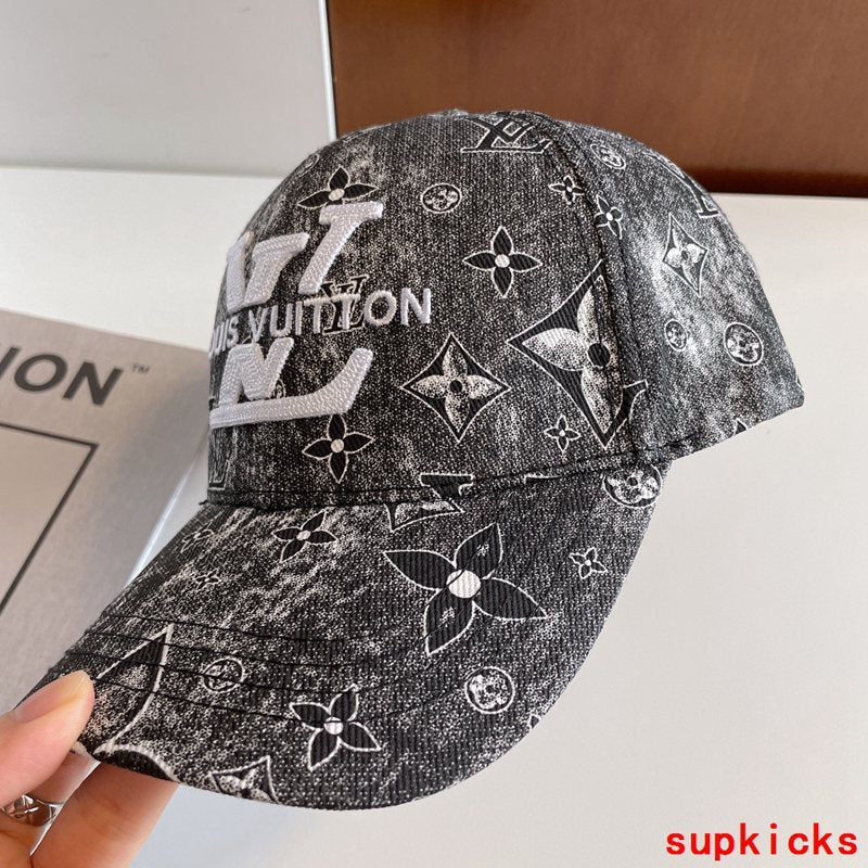 Side view of Louis Vuitton unisex cap