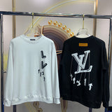 Side profile of Louis Vuitton luxury clothing with tailored silhouette