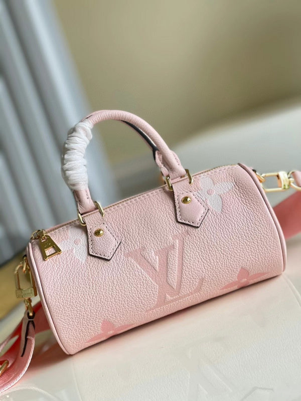 Close-up detail of polished sleek women's handbag – women's statement bag