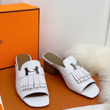 Hermes shoes Style 391 - side profile detail