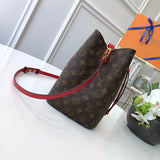 Front view of modern sleek women's handbag – women's luxury handbag
