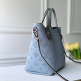 Back view of statement elevated women's handbag – women's designer-style accessory