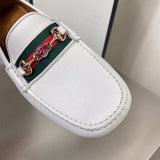 Gucci crisp white luxury sneakers view 6 cushioned comfort fit