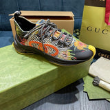 Gucci bold contrast luxury sneakers view 7 streetwear statement look