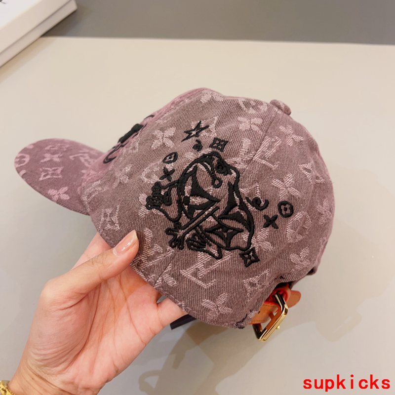 Angled view of Louis Vuitton unisex cap