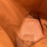 Close-up detail of considered bag design