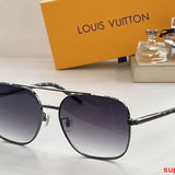 Lifestyle view of Louis Vuitton unisex sunglasses