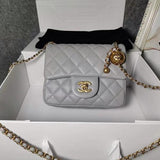 Zivas Charm Chic Craftsmanship Fashion Handbag (Refined Practical Design) – Front View