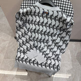 Side profile of Louis Vuitton luxury clothing with runway-inspired design
