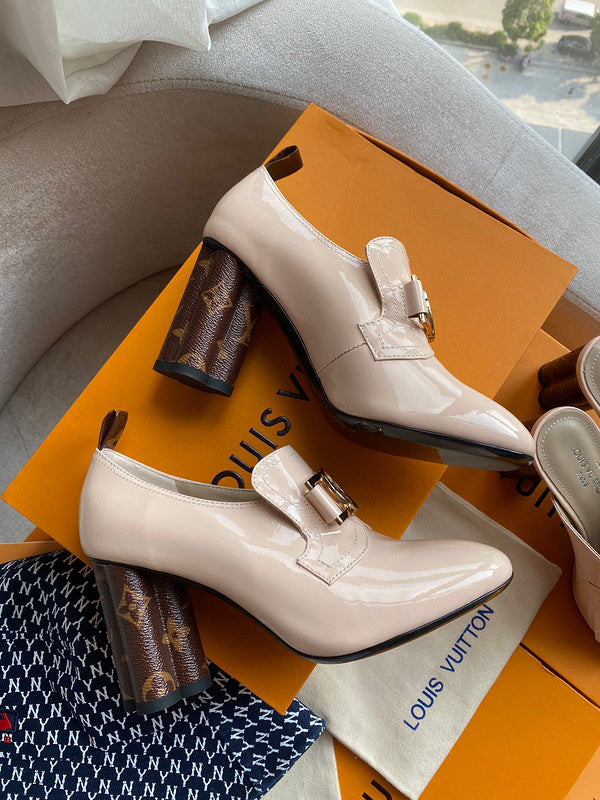 Louis Vuitton luxury shoes close-up — premium authentic designer style