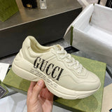 Gucci fresh white-and-black luxury sneakers view 9 streetwear statement look