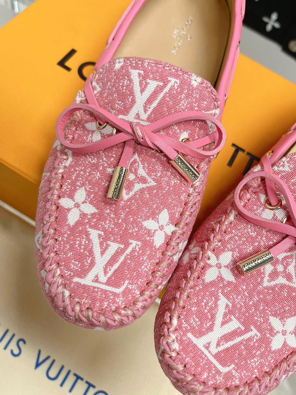 Louis Vuitton Camel Low-Top Sneakers - Studio Shot