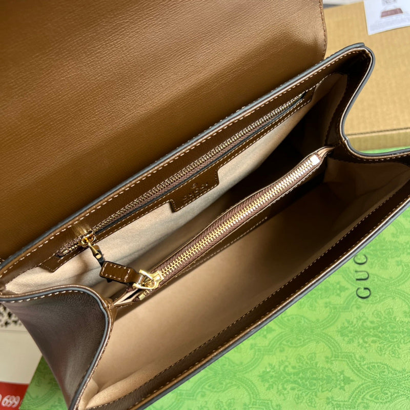 Understated handbag styled for everyday wear