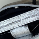 Zivas Charm Modern Minimalist Look Statement Handbag (Contemporary Shape Language) – Angled View 5