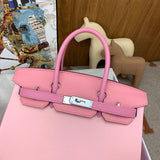 Close-up detail of refined bag design