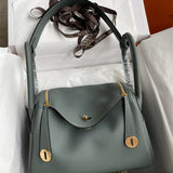 Polished bag shown from front angle