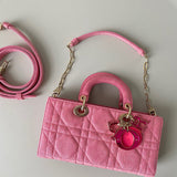 Front view of refined elevated women's handbag – women's designer-style accessory